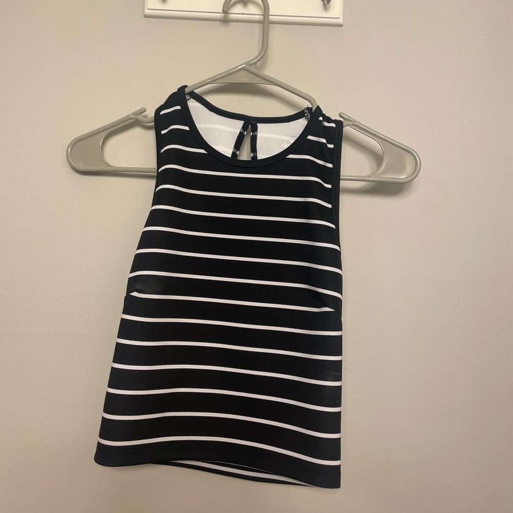 Black and White Tank Top